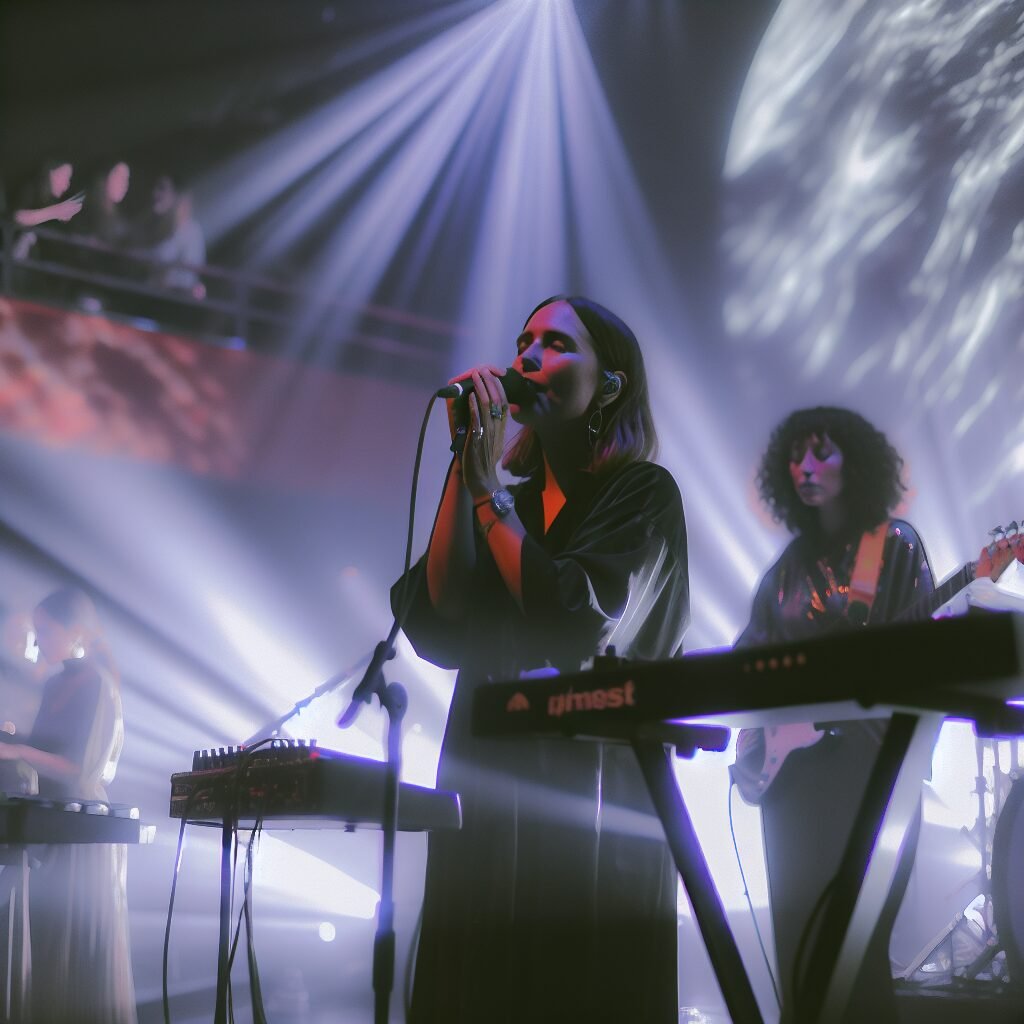 Muna’s Katie Gavin Debuts New Song With Japanese House at L.A. Show Article Image - Songlens Music Magazine.png