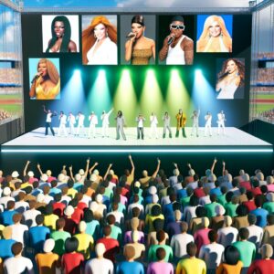 Gaga! Katy! Xtina! Fantasia! Here Are All of Kamala Harris’ Election Eve Shows Article Image - Songlens Music Magazine.png